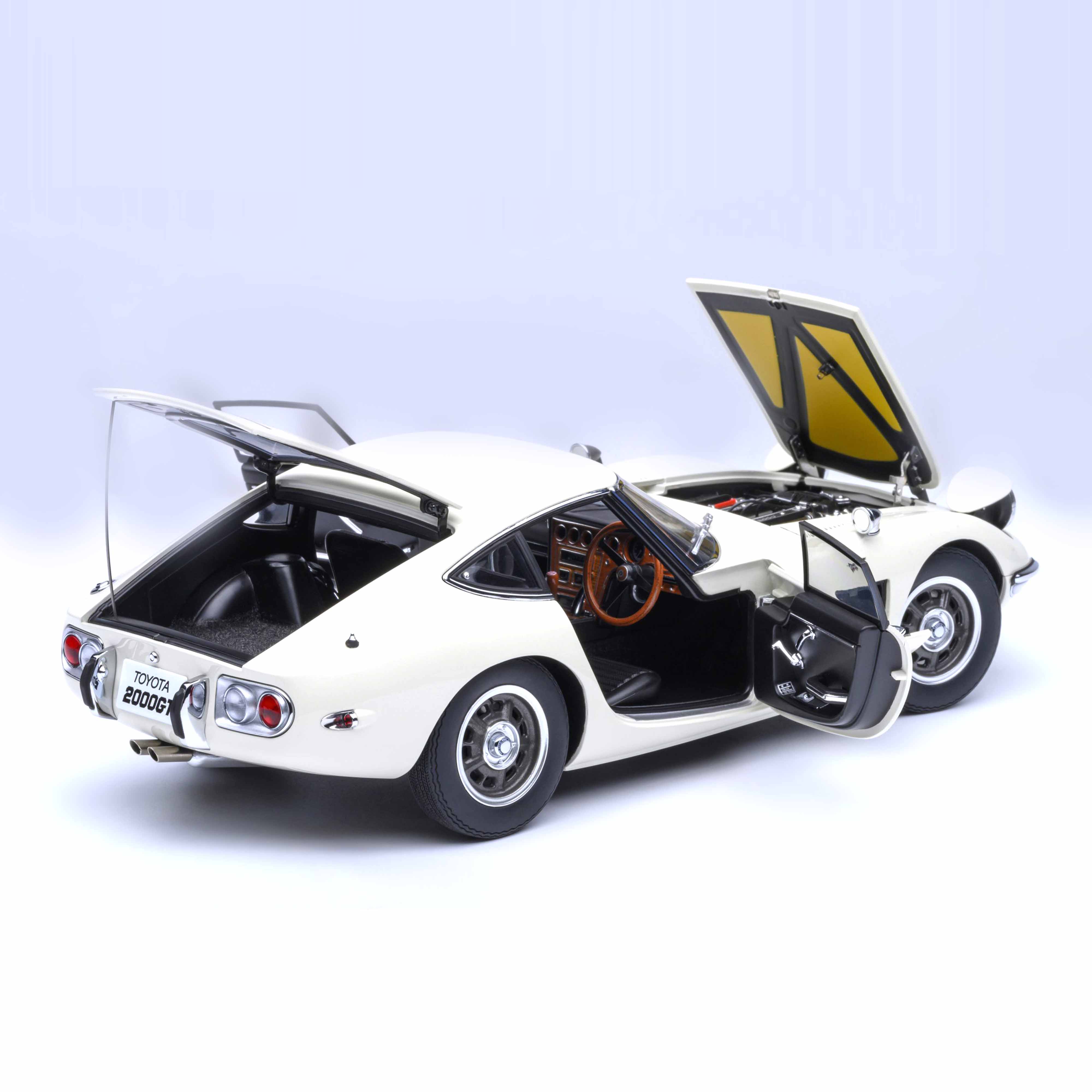 Toyota 2000GT 1967 Blanc 1/18 - Image 19