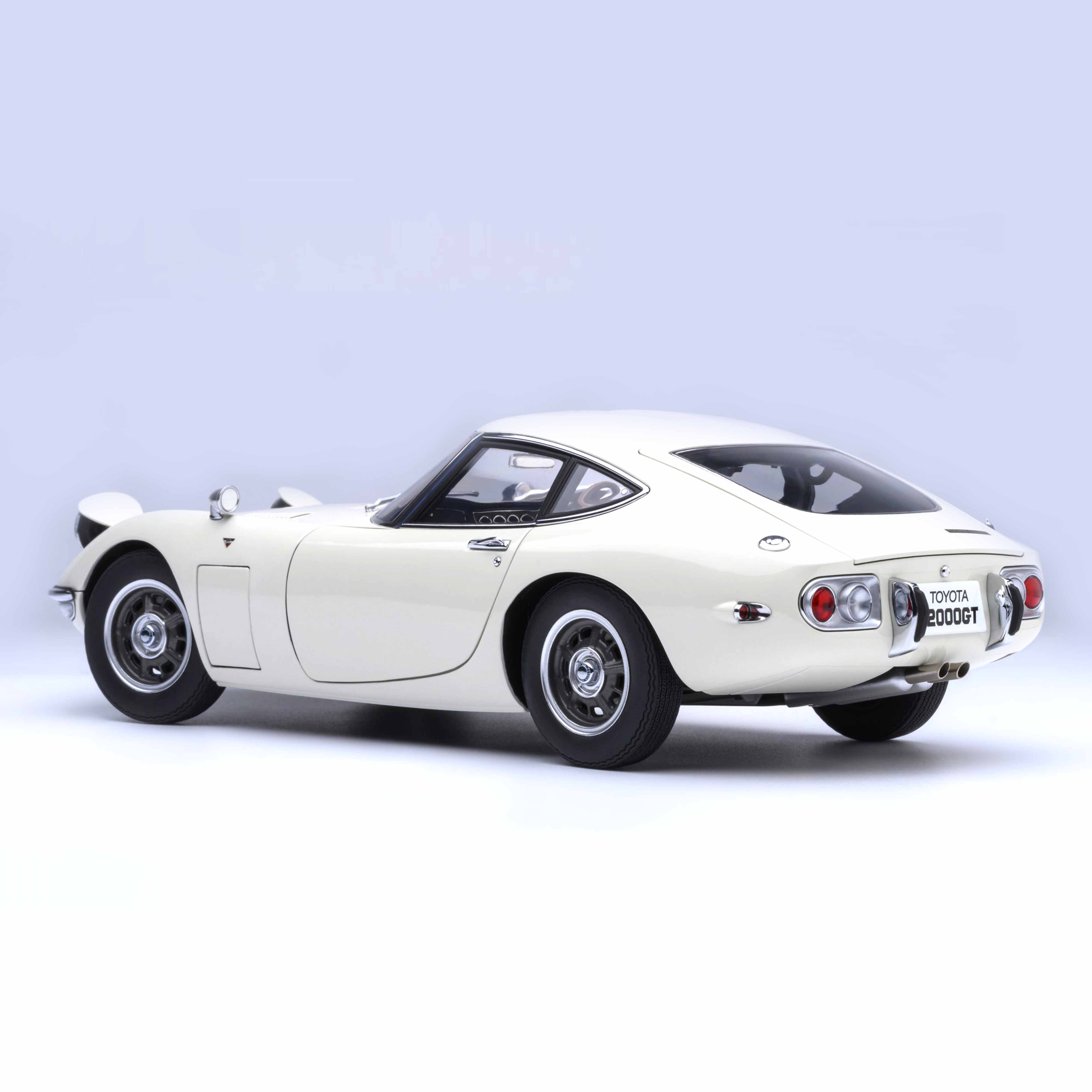 Toyota 2000GT 1967 Blanc 1/18 - Image 3