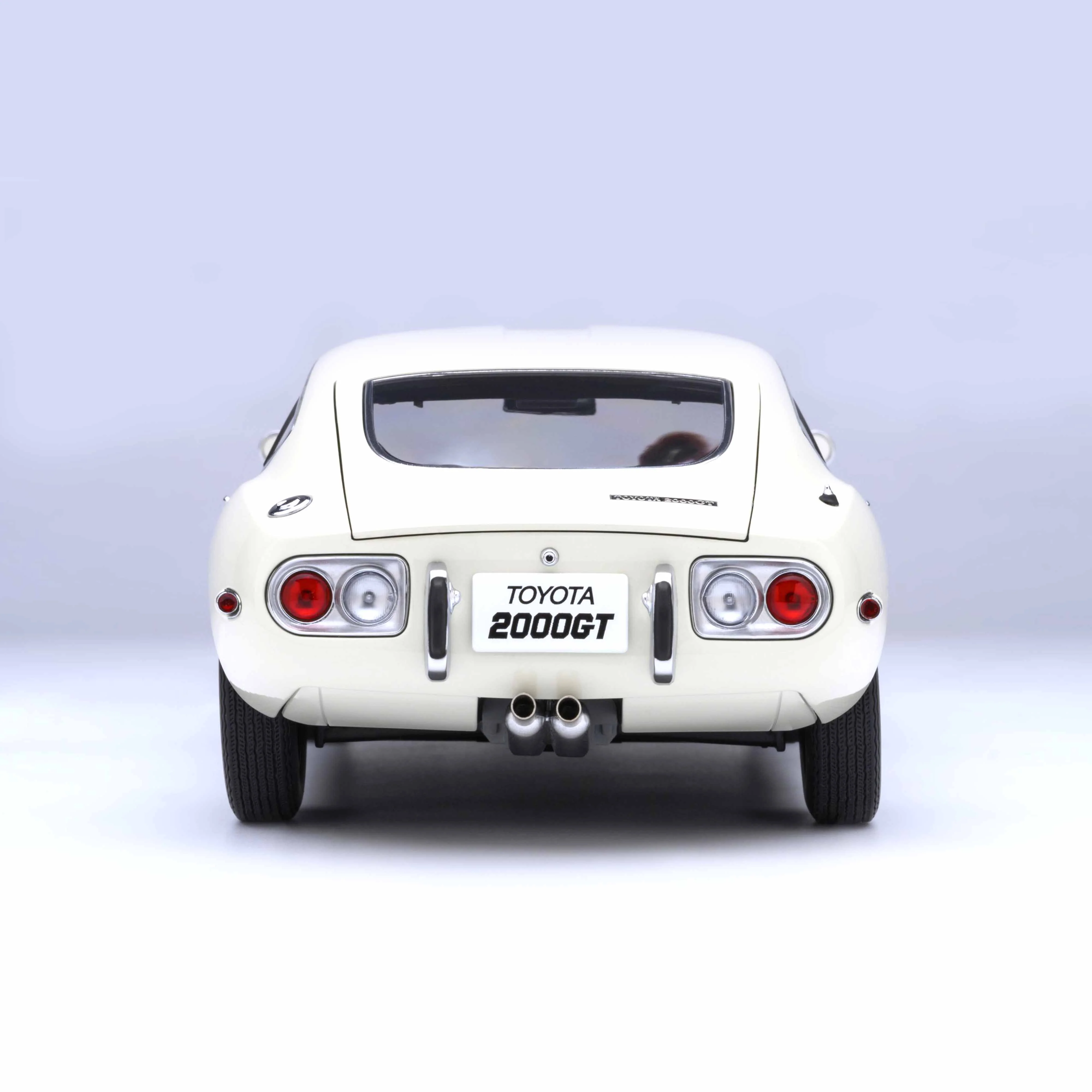Toyota 2000GT 1967 Blanc 1/18 - Image 5