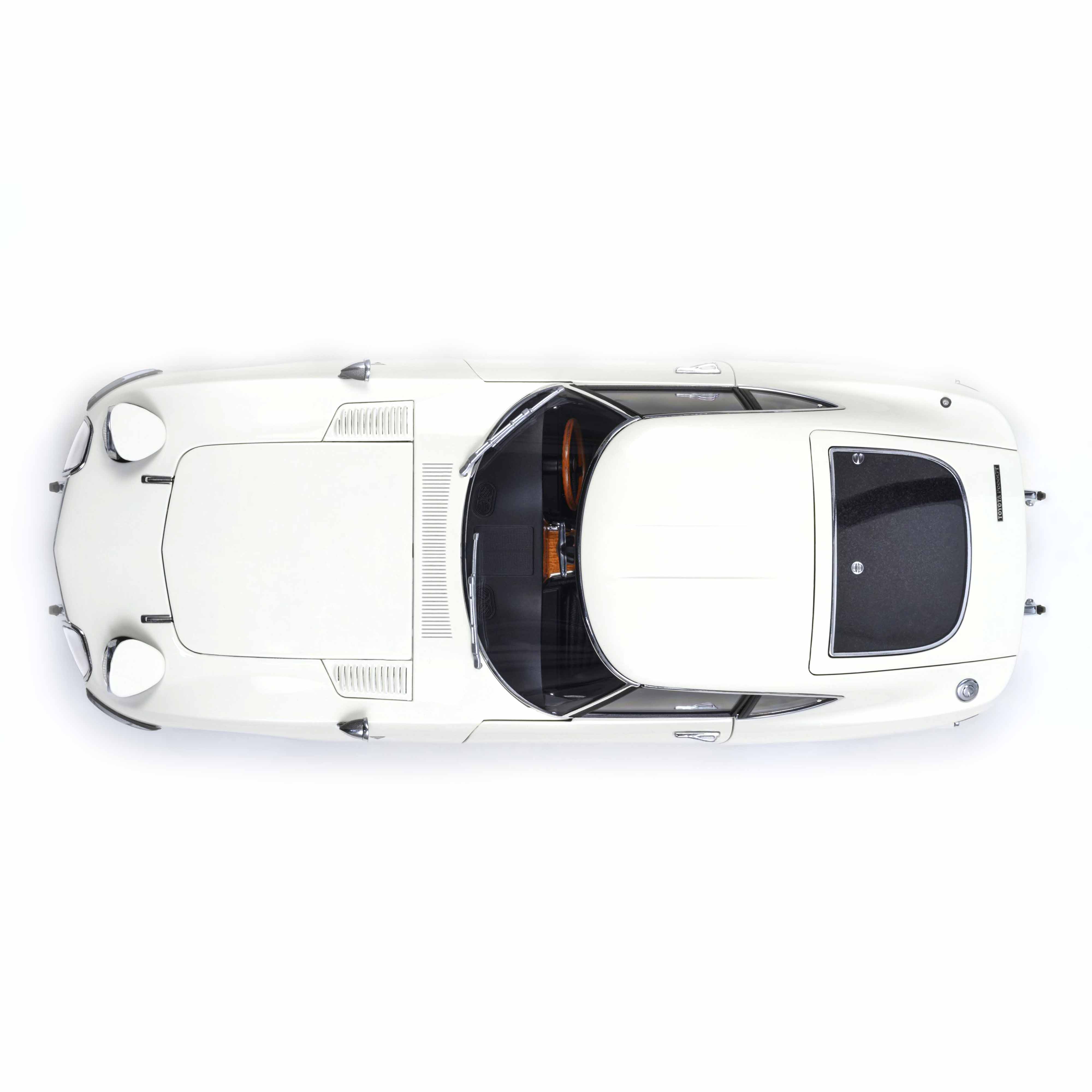 Toyota 2000GT 1967 Blanc 1/18 - Image 6