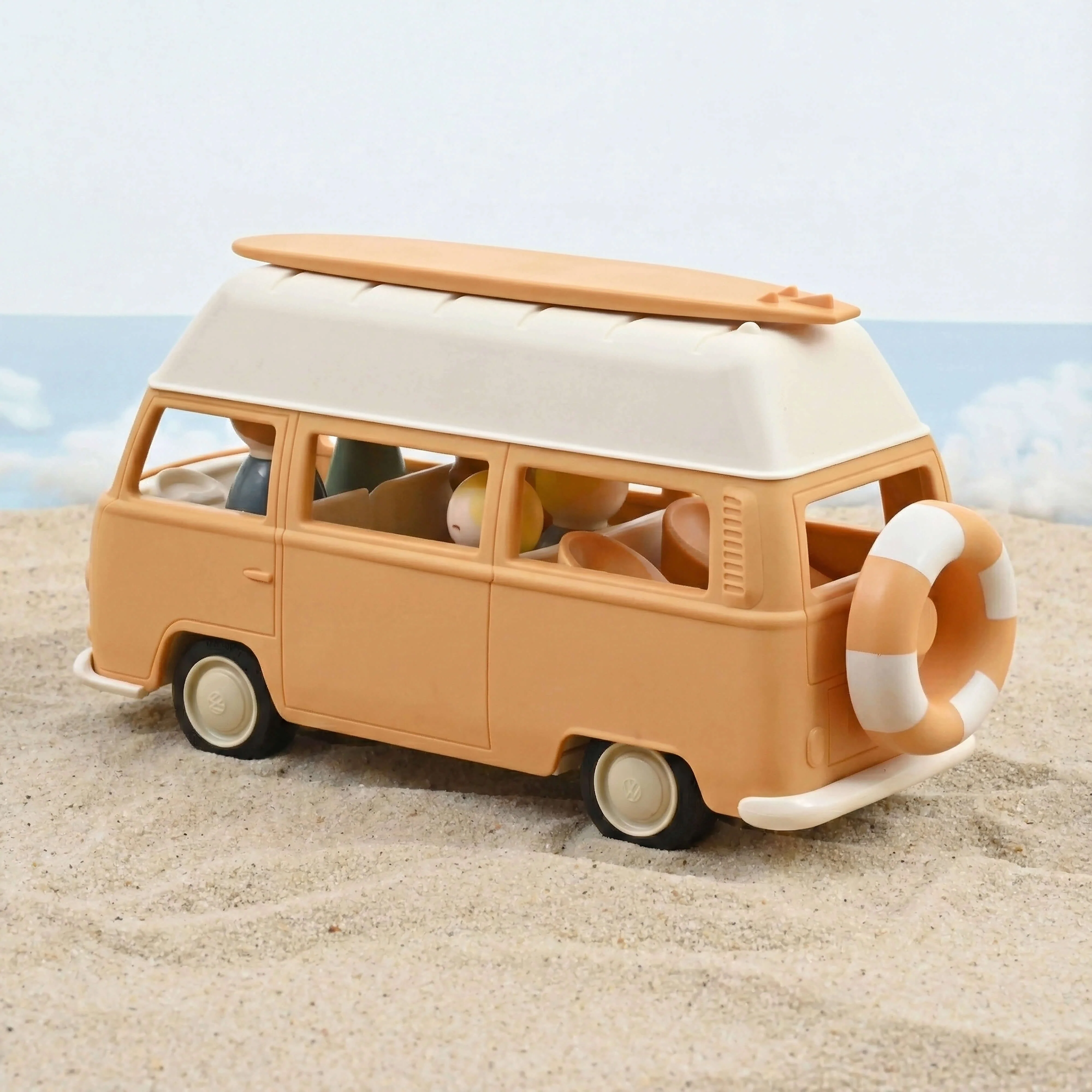 Volkswagen Combi T2  Jaune Plastigam 1/24 - Image 3