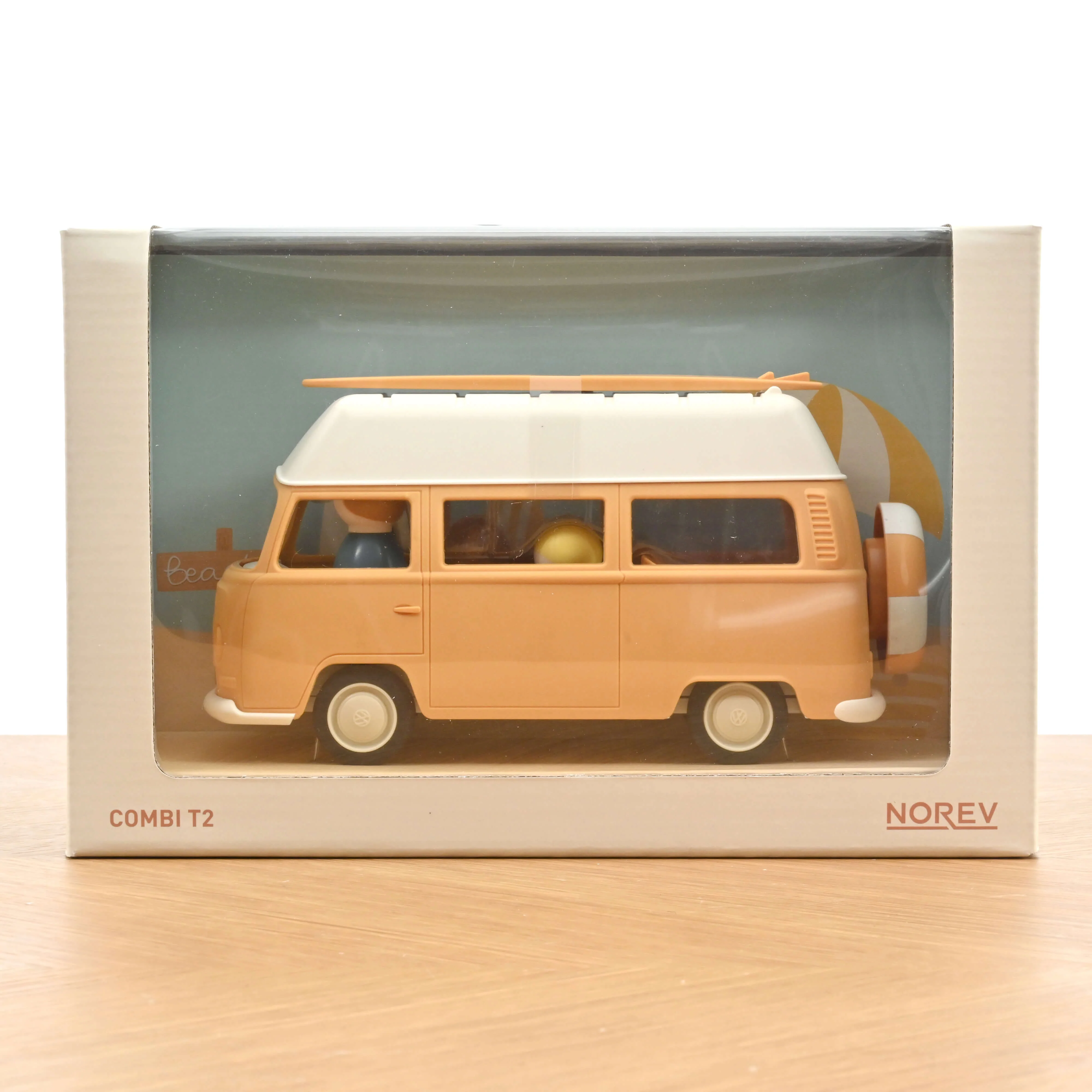 Volkswagen Combi T2  Jaune Plastigam 1/24 - Image 9