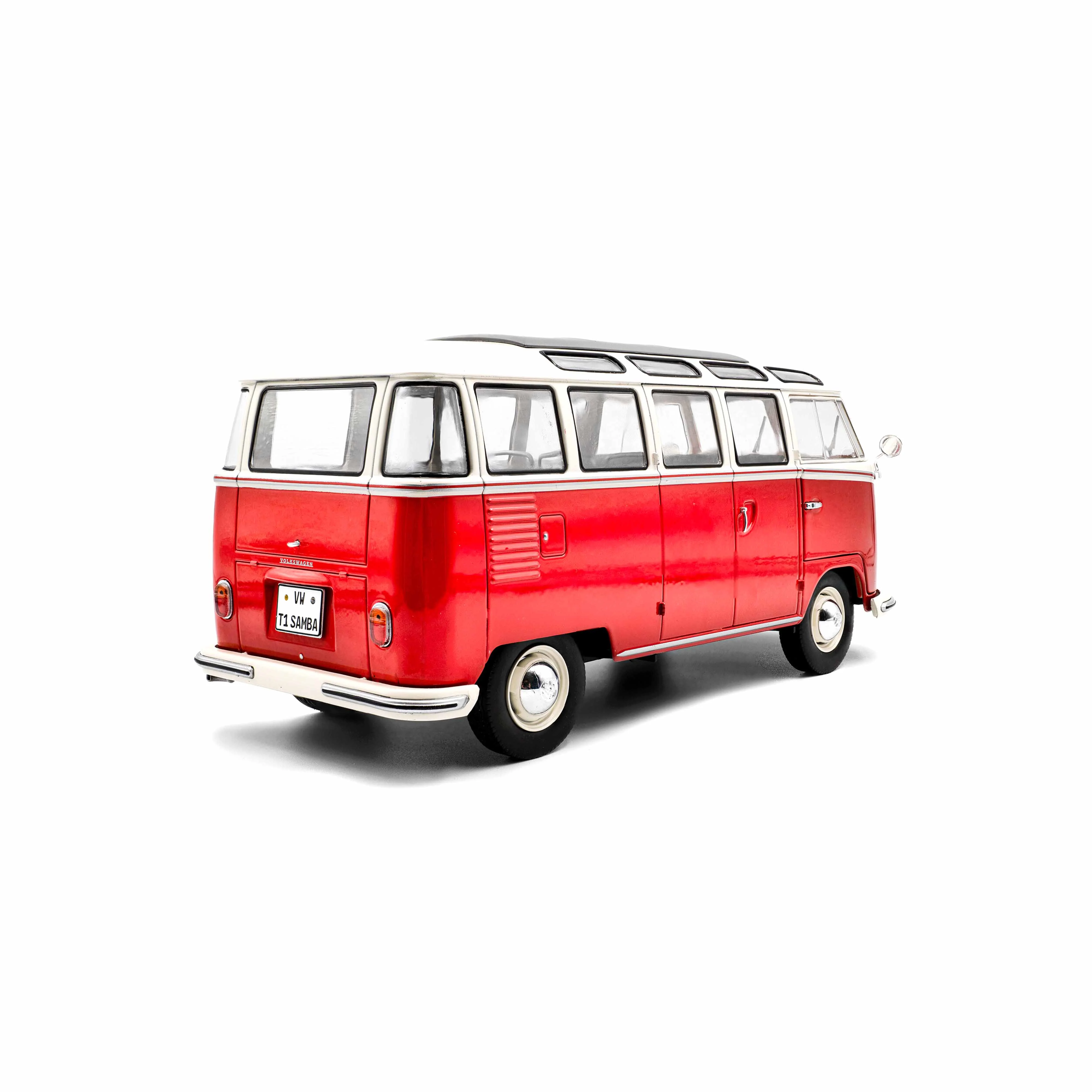 VW T1 Samba Rouge / Blanc 1962 1/18 - Image 4