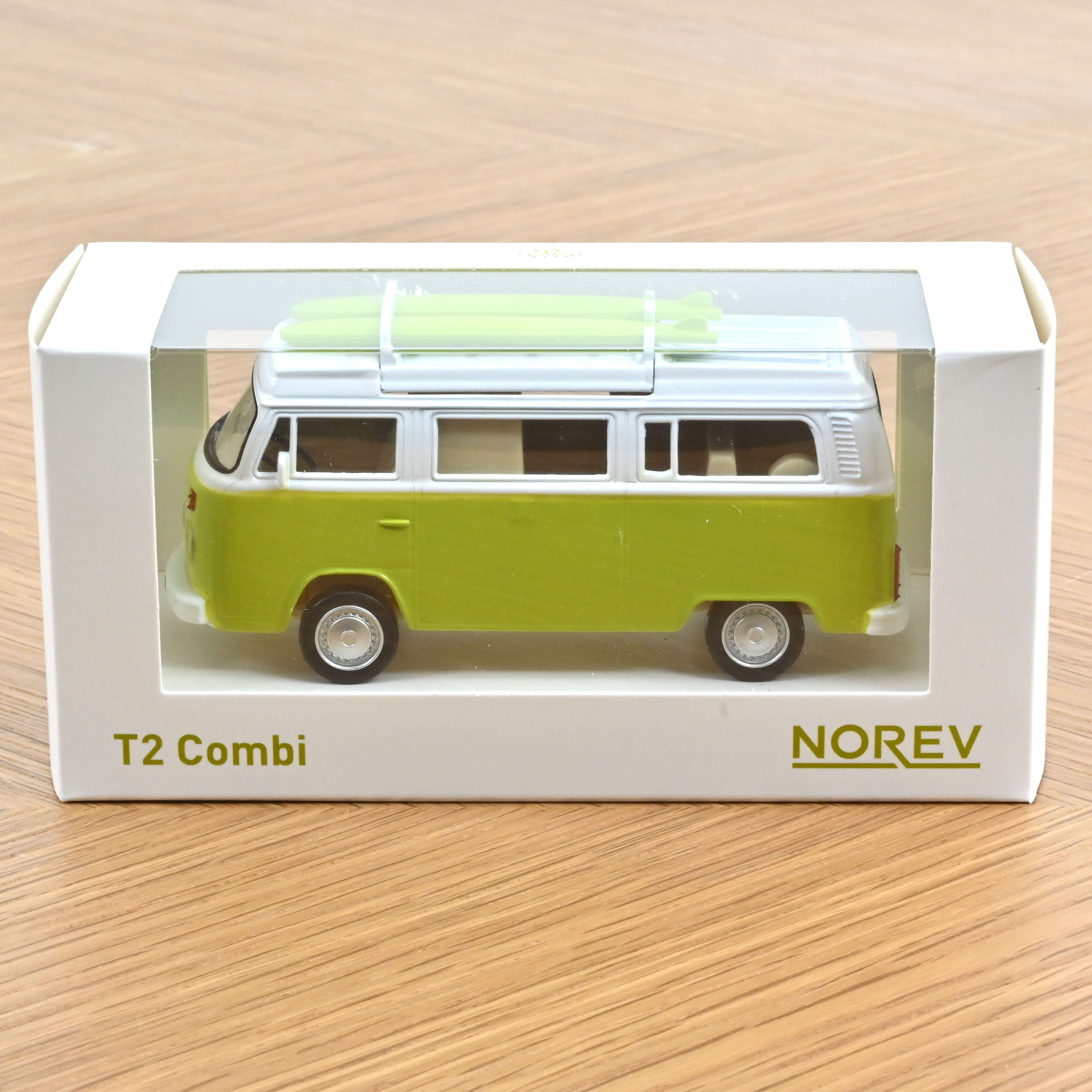 VW Combi T2b  1973 Vert Sauge Jet-car 1/43 - Image 3
